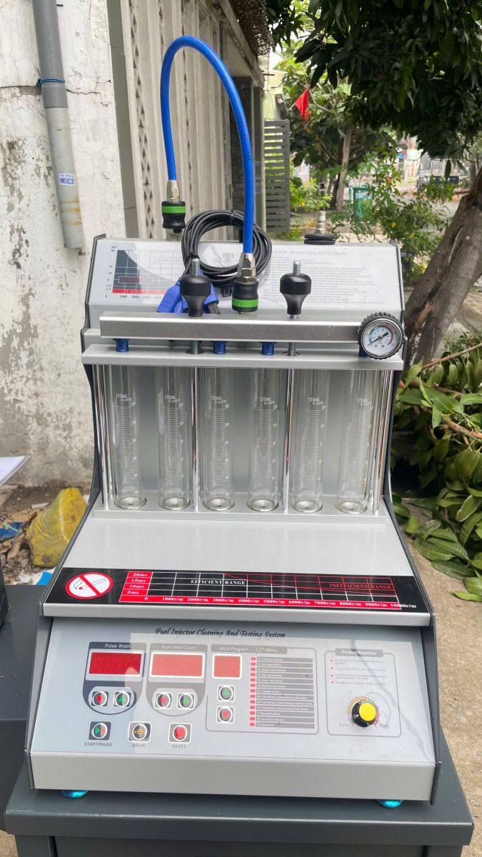 Máy kiểm tra và súc rửa kim phun điện tử VIMET FIC12302