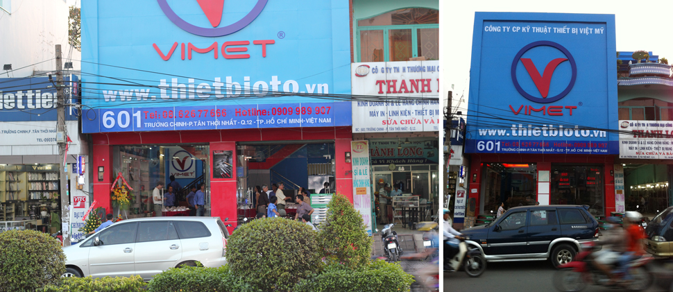 Chuyển showroom mới Vimet Dương Thị Giang Q.12