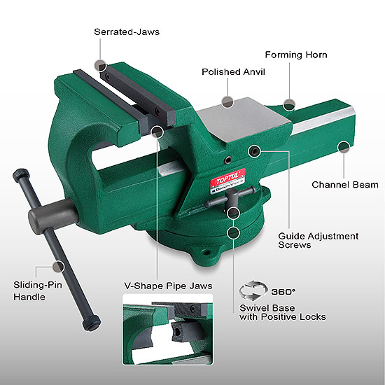 Dụng cụ kẹp Toptul DJAD0104