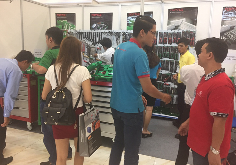 Việt Mỹ tham gia triển lãm công nghiệp và sản xuất Việt Nam 2017