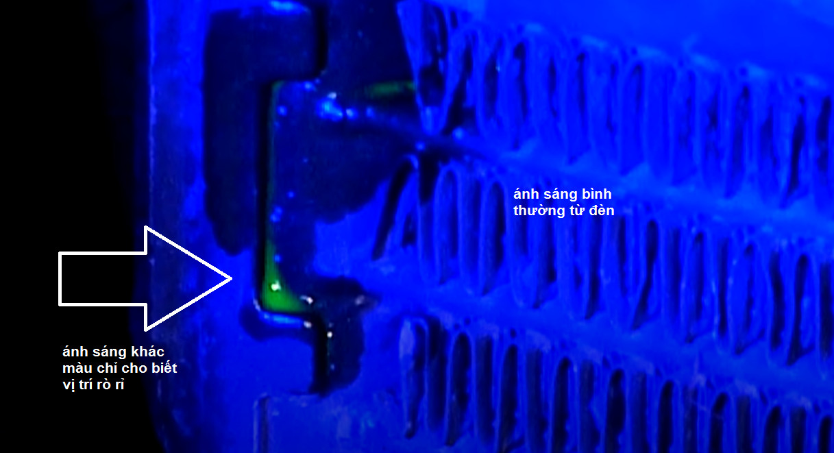 Dụng cụ kiểm tra rò rỉ gas lạnh UV Robinair 16350