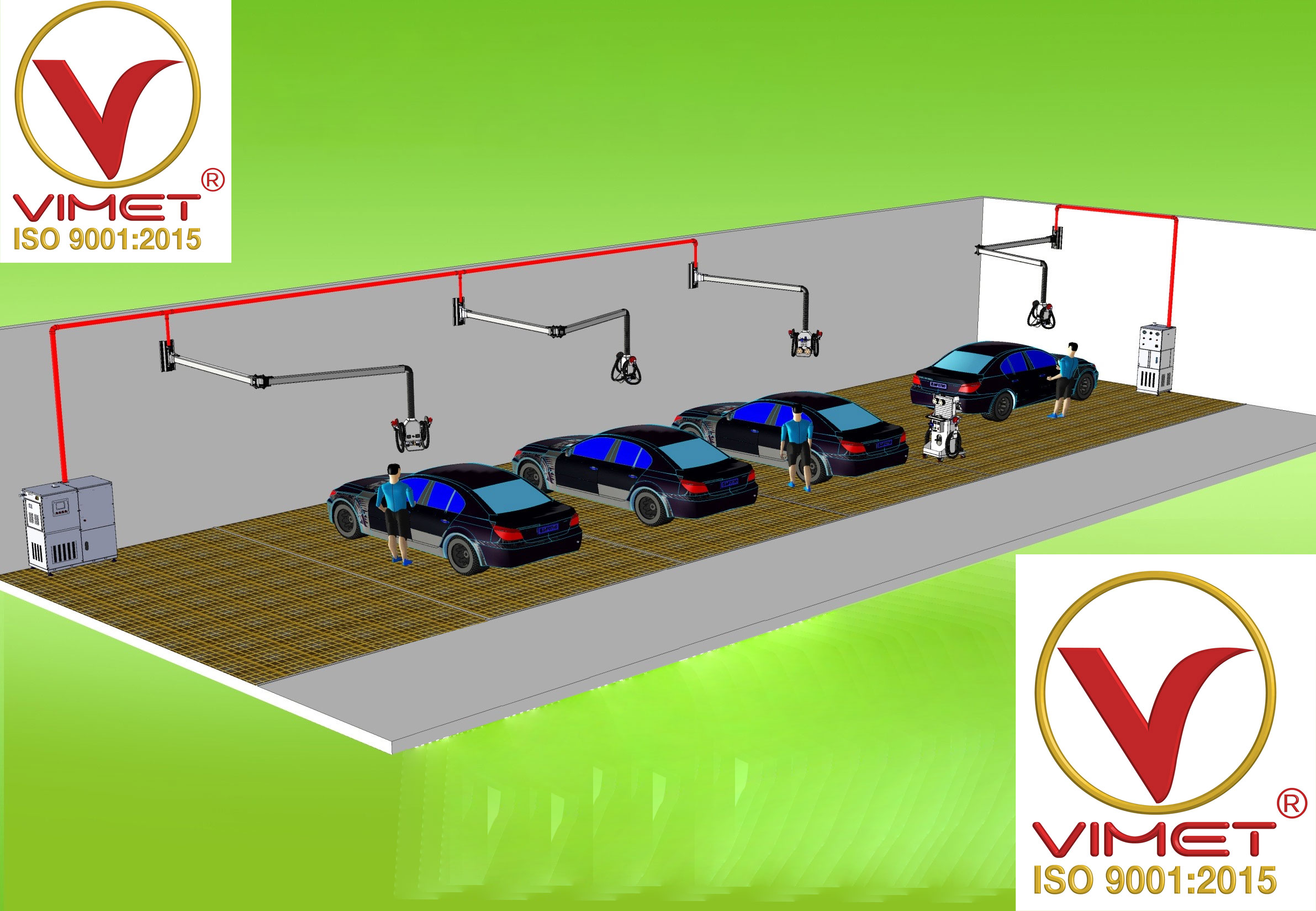 Hệ thống hút bụi trung tâm 