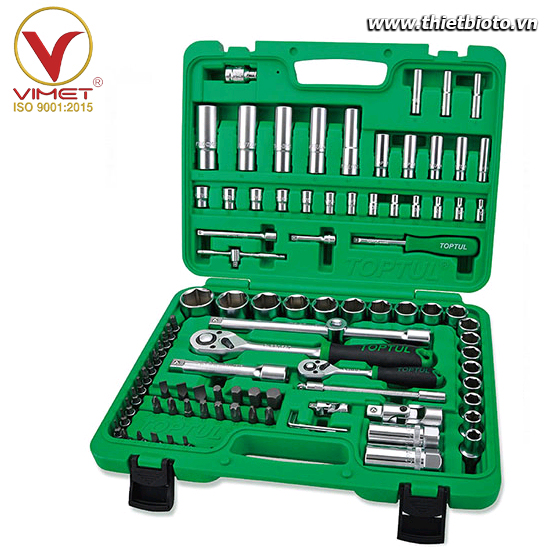Bộ dụng cụ đồ nghề xách tay 94 chi tiết TOPTUL GCAI094R