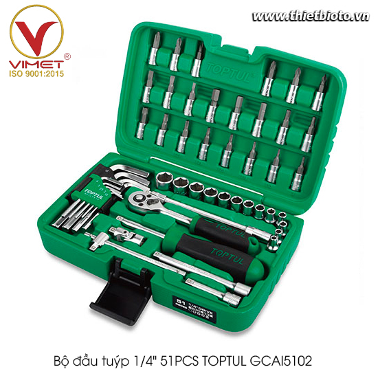 Bộ đầu tuýp 1/4