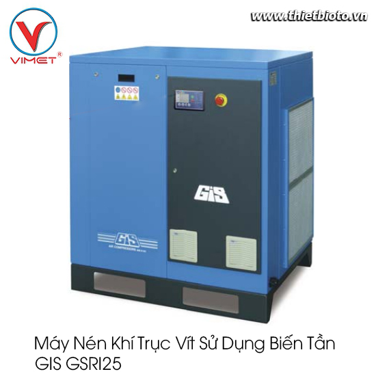 Máy nén khí trục vít inverter GIS 25 HP Gis GSRI25 