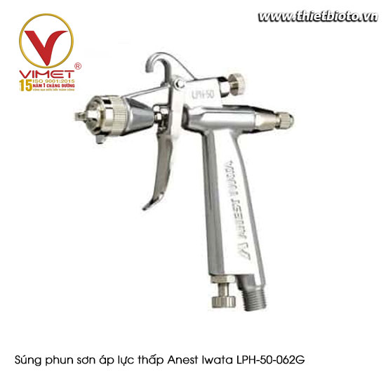 Súng phun sơn áp lực thấp cầm tay Anest Iwata LPH-50-062G