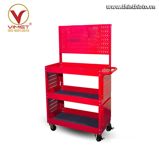 Xe đẩy dụng cụ 3 ngăn QT-D03T