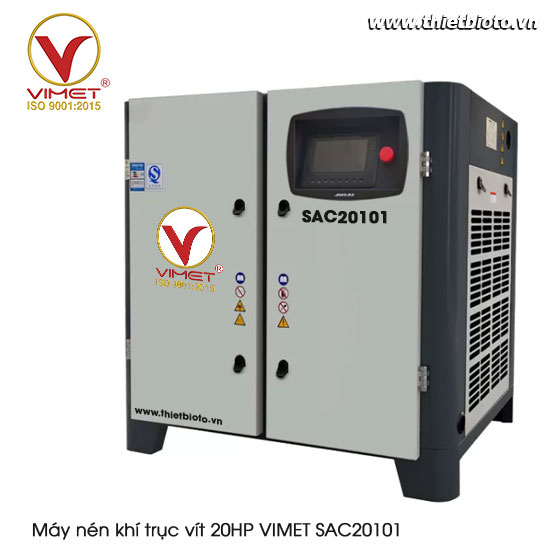 Máy nén khí trục vít 20HP VIMET SAC20101