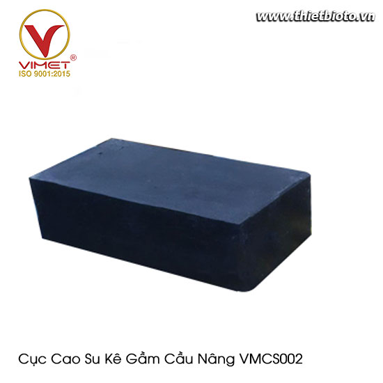 Cục cao su kê gầm cầu nâng Vimet VMCS002