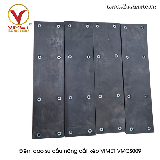 Đệm cao su cầu nâng cắt kéo VIMET VMCS009