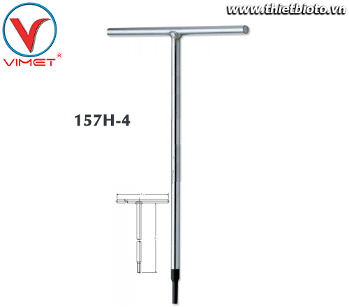 Cần xiết chữ T 4mm Koken 157H-4