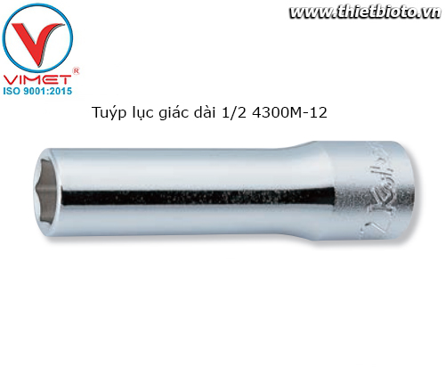 Tuýp lục giác dài 1/2 4300M-8